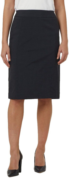 Picture of NNT Uniforms Panel Pencil Skirt - Charcoal (CAT2MG-CHP)