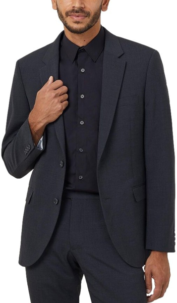 Picture of NNT Uniforms 2 Button Jacket - Charcoal (CATB7K-CHP)