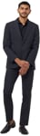 Picture of NNT Uniforms 2 Button Jacket - Charcoal (CATB7K-CHP)