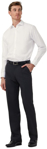 Picture of NNT Uniforms Flat front pant - Charcoal (CATCED-CHP)