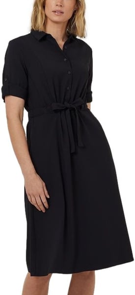 Picture of NNT Uniforms Shirt Dress - Black (CAT67Y-BLK)