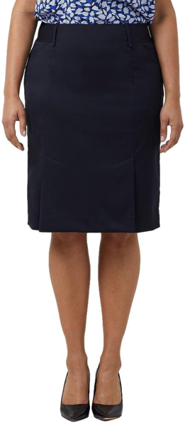 Picture of NNT Uniforms Pleat Straight Skirt - Ink Navy (CAT26B-INP)