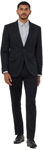 Picture of NNT Uniforms 2 Button Jacket - Black (CATBA2-BKP)