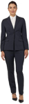 Picture of NNT Uniforms 1 Button Mid Length Jacket - Charcoal (CAT16H-CHP)