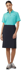 Picture of NNT Uniforms-CAT26A-CHP-Pleat Straight Skirt