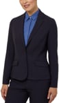 Picture of NNT Uniforms 1 button mid length jacket - Navy (CAT1E4-NAV)
