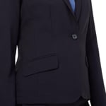 Picture of NNT Uniforms 1 button mid length jacket - Navy (CAT1E4-NAV)