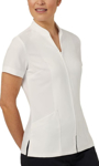 Picture of NNT Uniforms-CATU68-WHT-Zip Front Tunic