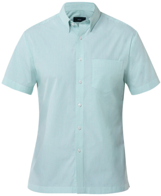 Picture of NNT Uniforms-CATD79-MTW-Short Sleeve Button Down Collar Shirt