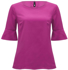 Picture of NNT Uniforms-CATU5T-FUS-Fluted Sleeve Top