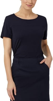 Picture of NNT Uniforms Boat Neck Jersey Top - Dark Navy (CATUHN-NDP)