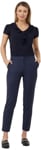 Picture of NNT Uniforms Cap Sleeve Ruffle Neck T-Top - Dark Navy (CAT48H-NDP)