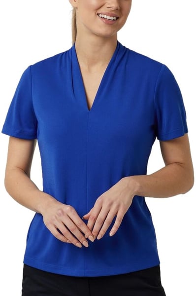 Picture of NNT Uniforms V-Neck Jersey Top - Cobalt (CATUHP-COP)