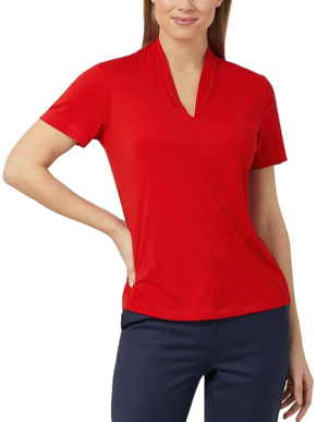 Picture of NNT Uniforms-CATUHP-RED-V-Neck Jersey Top