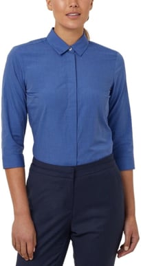 Picture of NNT Uniforms 3/4 Sleeve Shirt - Mid Blue (CATU5Y-MBL)