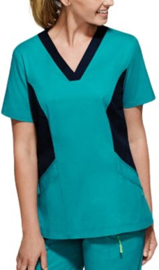 Picture of NNT Uniforms-CATU5B-MNN-Nightingale V-neck scrub top