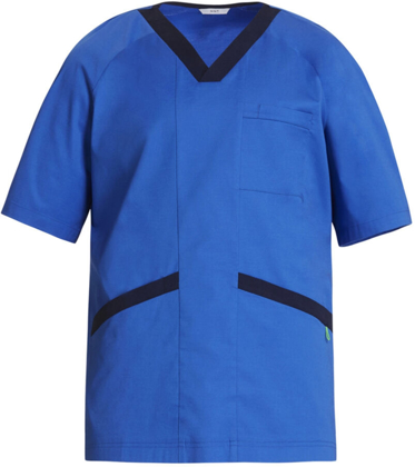 Picture of NNT Uniforms-CATJ2Q-BLU-Koller V-Neck Scrub Top