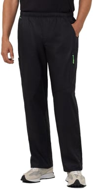 Picture of NNT Uniforms Legacy Rontgen elastic waist scrub pant - Black (CATCGF-BLA)