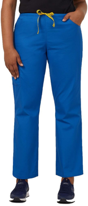 Picture of WonderWink The Romeo Women’s Flare Leg Cargo Pant (CAT3NP-BLU / 5026)