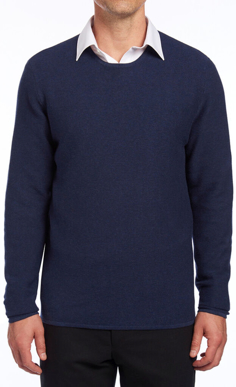 Picture of NNT Uniforms-CATE38-NAV-Long Sleeve Knit Jumper