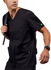 Picture of NNT Uniforms-CATRFV-BLA-Next-Gen Antibacterial Carl Scrub Top