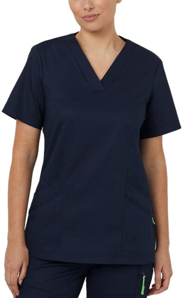 Picture of NNT Uniforms Next-Gen Antibacterial Florence Scrub Top - Midnight (CATULM-MDN)
