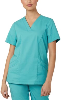 Picture of NNT Uniforms Next-Gen Antibacterial Florence Scrub Top - Mint (CATULM-MNN)