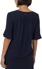 Picture of NNT Uniforms-CATUK4-NAV-Georgie Fluted Sleeve Top