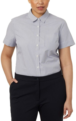 Picture of NNT Uniforms-CATUK7-GWS-Avignon Stripe Short Sleeve Slim Shirt
