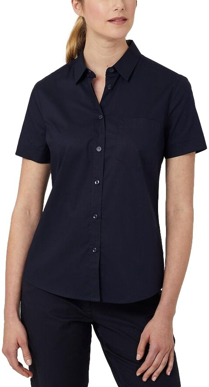 Picture of NNT Uniforms-CATUK8-NAV-Avignon Short Sleeve Slim Shirt