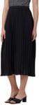 Picture of NNT Uniforms Georgie Midi Pleated Skirt - Black (CAT2R2-BKP)