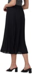 Picture of NNT Uniforms Georgie Midi Pleated Skirt - Black (CAT2R2-BKP)