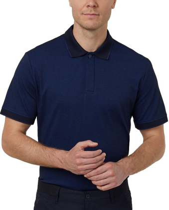 Picture of NNT Uniforms-CATJA4-BLN-Textured Short Sleeve Polo