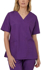 Picture of NNT Uniforms-CATUMN-PUR-Mayo V Neck Scrub Top