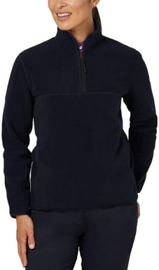 Picture of NNT Uniforms Polar Fleece Zip Neck Pullover - Navy (CAT1GT-NAV)