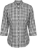 Picture of Gloweave-1710WL-Women's Oxford Check 3/4 Sleeve Shirt - Degreaves