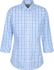 Picture of Gloweave-1711WL-Women's Tonal Check 3/4 Sleeve Shirt - Foxton