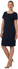 Picture of NNT Uniforms-CAT62U-NAV-Crepe Stretch Short Sleeve Dress