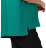 Picture of NNT Uniforms-CATUPU-EMD-Ladies French Georgette Short Sleeve V-neck Top - Emerald