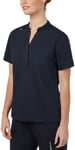 Picture of NNT Uniforms Ladies Next-gen Antibacterial Active Blackburn Mandarin Collar Scrub Top - Midnight - Midnight (CATUMM-MDN)