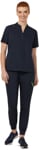 Picture of NNT Uniforms Ladies Next-gen Antibacterial Active Blackburn Mandarin Collar Scrub Top - Midnight - Midnight (CATUMM-MDN)