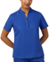 Picture of NNT Uniforms-CATUMM-COP-Ladies Next-gen Antibacterial Active Blackburn Mandarin Collar Scrub Top - Cobalt