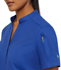 Picture of NNT Uniforms-CATUMM-COP-Ladies Next-gen Antibacterial Active Blackburn Mandarin Collar Scrub Top - Cobalt