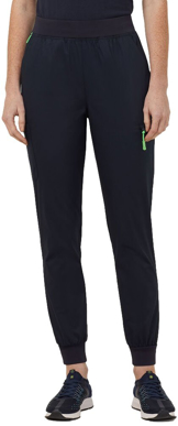 Picture of NNT Uniforms-CAT3W6-MDN-Ladies Antibacterial Active Westerman Jogger Scrub Pant - Midnight