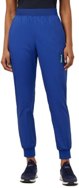 Picture of NNT Uniforms Ladies Antibacterial Active Westerman Jogger Scrub Pant - Cobalt - Cobalt (CAT3W6-COP)