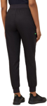 Picture of NNT Uniforms Ladies Antibacterial Active Westerman Jogger Scrub Pant - Black - Black (CAT3W6-BLA)
