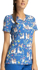 Picture of Cherokee Scrubs-CK678 APPC-Cherokee Scrubs Print top - Alpaca Picnic