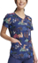 Picture of Cherokee Scrubs-TF737 BAWG-Cherokee Scrubs Print top - Meadow Frolic