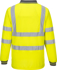 Picture of Prime Mover-S277-Hi-Vis Long Sleeved Polo