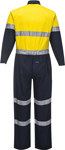 Picture of Prime Mover-MA931-Regular Weight Combination Coveralls with Tape